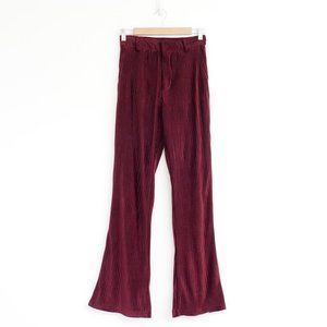SALE Urban Outfitters UO Sophie High-Waisted Corduroy Flare Pant 2